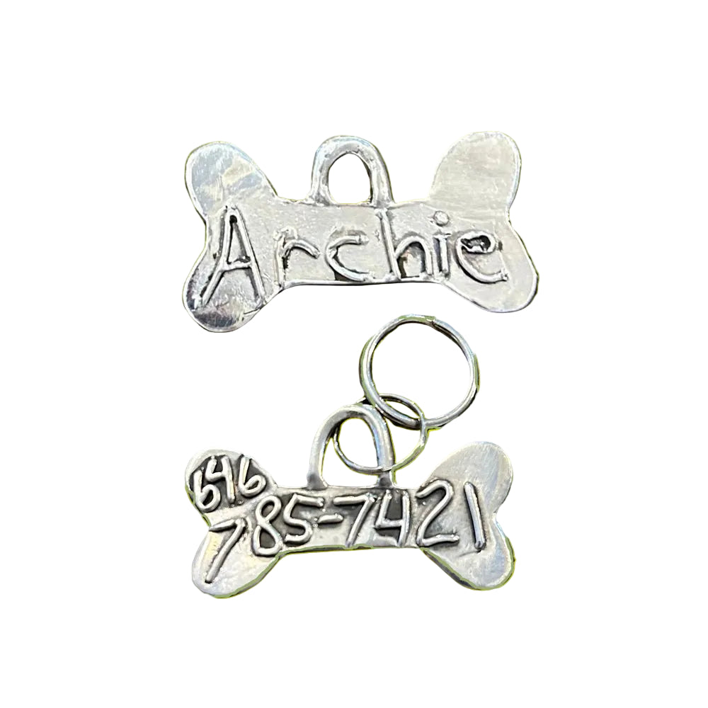 Sterling silver bones