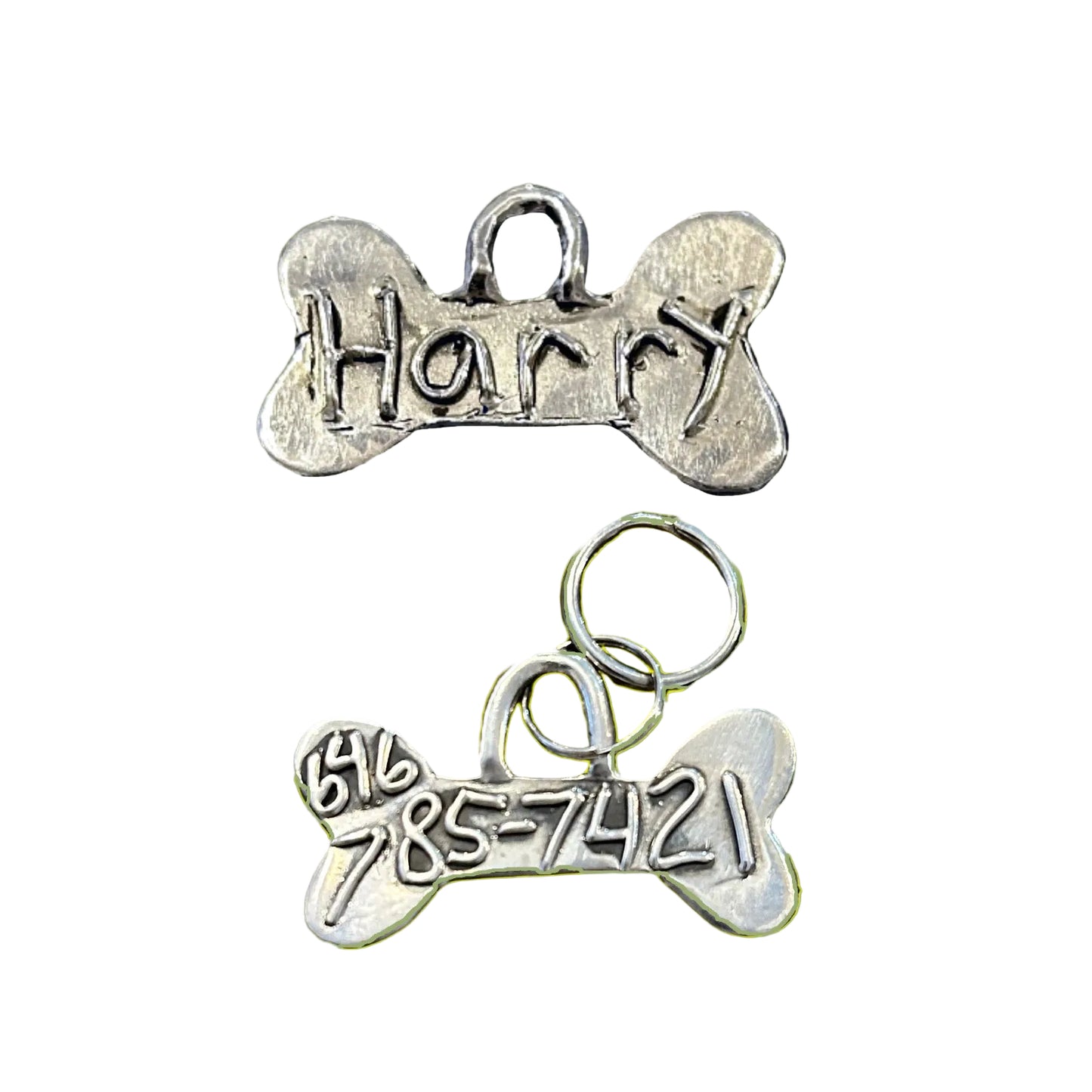 Sterling silver bones