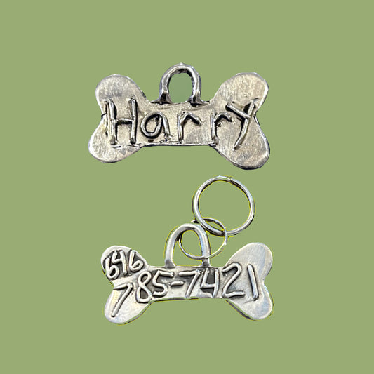 Sterling silver bones